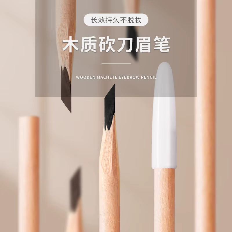 Waterproof Microblading Eyebrow Pencil – Long-Lasting Wooden Tattoo Brow Pen for Natural, Defined, Flawless Arches